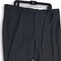 NWT Perry Ellis Portfolio Mens Gray Flat Front Slash Pocket Dress Pants Sz 40X32 image number 3