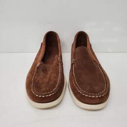 Sebago Docksides MN's Brown Leather Suede Loafers Size 10M