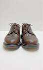 Oak Street Bootmakers Brown Leather Wingtip Oxford Dress Shoes Men's Size 9 D image number 3