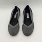 Womens Gray Knitted Round Toe Low Top Slip-On Ballet Flats Size 8.5 image number 2