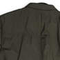 NWT Mens Brown Pinstripe Long Sleeve Notch Lapel Two Button Blazer Size 60R image number 4