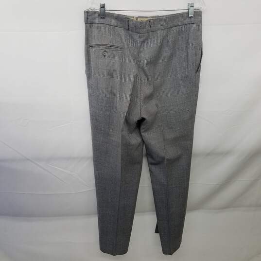 Yves Saint Laurent Vintage Men's Gray Plaid 2-Piece Set Suit Jacket & Pants image number 4