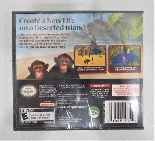 The Sims 2: Castaway Nintendo DS New/ Sealed image number 3