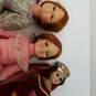 Vintage Large Plastic Dolls Mixed Lot w/ 15 Inch Queen & 2x 18 Inch Victorian Dress Dolls image number 2