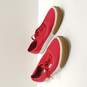 Vans Men's Red Authentic Gum Bumper Shoes Size 11.5 image number 3