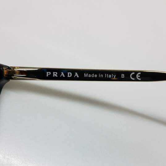 AUTHENTICATED Prada Cinema Brown Tort Sunglasses SPR-23S image number 3