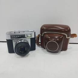 Zeiss Ikon Tenax Auto Film Camera W/ Case