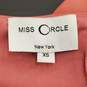 Miss Circle Women Pink Crop Top XS NWT image number 1