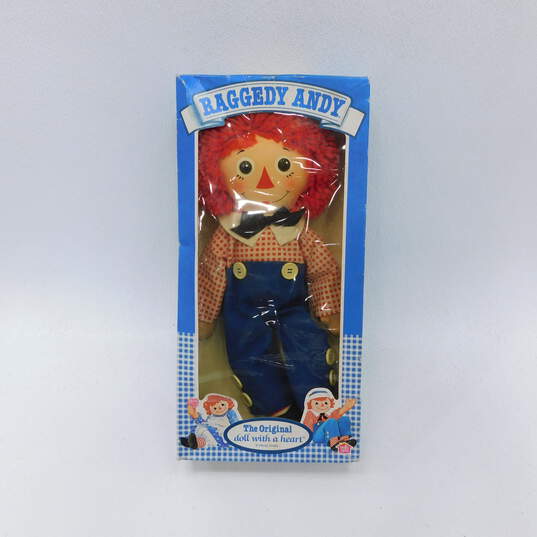 Vintage 1983 Johnny Gruelle Raggedy Andy Doll Hasbro image number 1