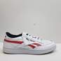 Reebok Classic White, Red Sneakers 124829501 Size 10.5 image number 1