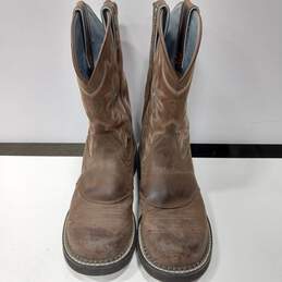 Ariat Women's Brown & Blue Boots Size 7