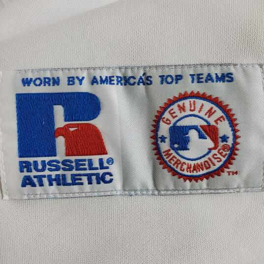Russell Athletic Men White MLB Angeles Jersey XL image number 6