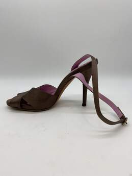 Authentic Yves Saint Laurent Brown Pump Heel W 7.5 alternative image