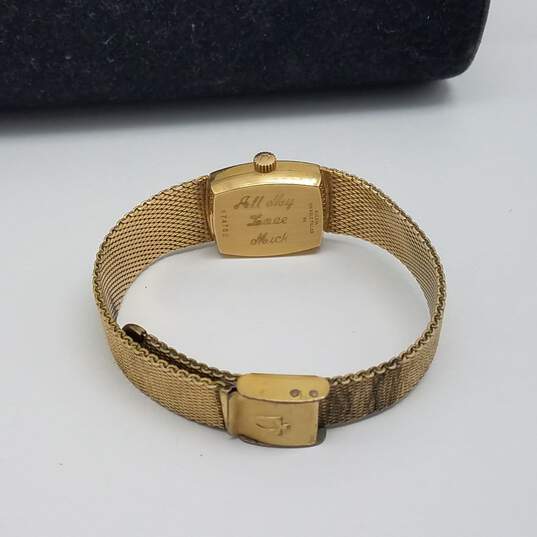 Bulova Accuton Gold Plated Watch image number 6