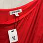 NWT Womens Red Zinnia One Shoulder Asymmetrical Sleeve Tiered Mini Dress Size XS image number 3