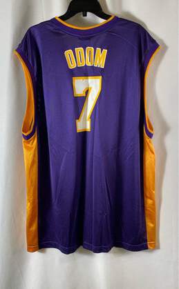 Reebok Lakers #7 Lamar Odom Jersey - Size 2XL alternative image