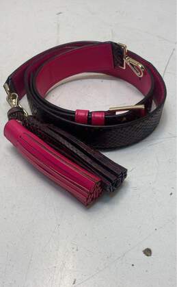 Kate Spade snakeskin Pink Bag Strap - One Size