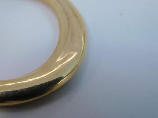 10K Yellow Gold Hoop Earrings for Repair 2.8g image number 4