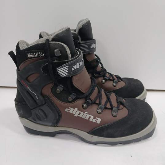 Alpina Back Country Touring Nordic Cross Country Ski Boots image number 3