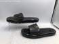 Tory Burch Womens Black Bubble Jelly Open Toe Slip-On Flat Slide Sandals Size 9B image number 1