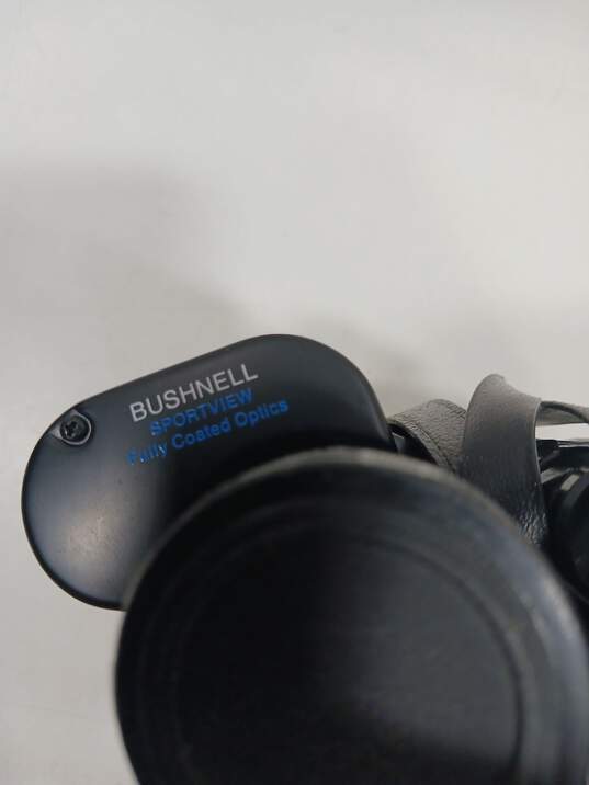 Vintage Bushnell 7x50 Binoculars w/Brown Leather Carrying Case image number 4