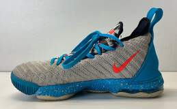 Nike LeBron 16 South Beach (GS) Multicolor Athletic Shoes Women's Size 8.5 alternative image