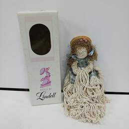 Vintage Lindell Rag Doll In Box