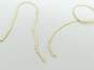 14K Yellow Gold Chain Necklace for Repair 1.8g image number 3