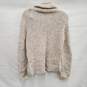 TOLBOTS WM's Multi-Colored Beige Wool & Silk Blend Turtle Neck Sweater Size M image number 2