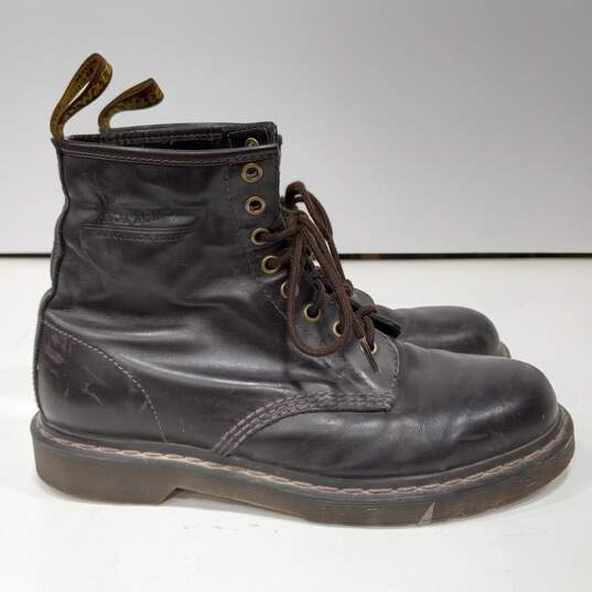 Dr. Martens 1460 Stiefel Brown Leather Boots Size 10 image number 1