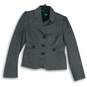United Colors Of Benetton Womens Gray Long Sleeve Three-Button Blazer Size 44 image number 1