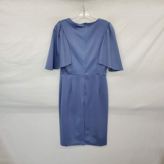 Grace Karin Blue Gray Midi Sheath Dress WM Size M NWT image number 2