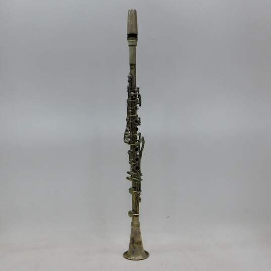 VNTG Victory Brand Metal B Flat Clarinet w/ Case and Accessories (Parts and Repair) image number 2