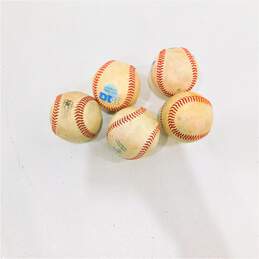5 Assorted Baseballs