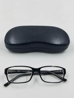 Ray-Ban Black Rectangle Eyeglasses