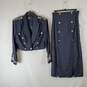 Laundry Blue 2 Pc Jacket & Skirt Suit Set Sz 12/8 NWT image number 1