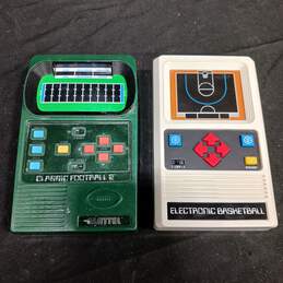 Vintage Pair of Mattel Electric Sports Video Games