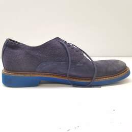 Cole Haan Air Harrison Suede Wool Lace Up Shoes Blue 9.5