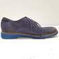 Cole Haan Air Harrison Suede Wool Lace Up Shoes Blue 9.5 image number 1