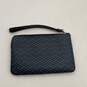 Coach Womens Blue Gray Textured Inner Zip Pocket Coin Purse Wristlet Wallet image number 2