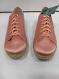TOMS Lena Women's Pink Lace-Up Low Cut Shoes Size 10 NWT image number 1