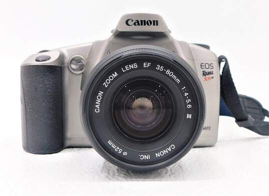 Canon EOS Rebel XSN Date SLR 35mm Film Camera w/ 35-80mm Lens image number 1