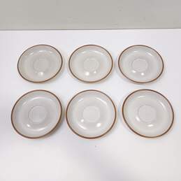 Bundle of Six Denby Saucer Plates alternative image