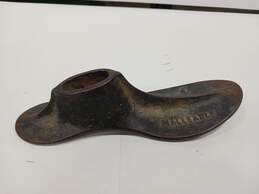 Vintage Cobbler Cast Iron Shoe Form Mold