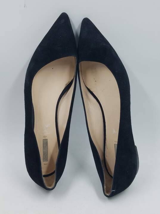 Authentic Giorgio Armani Black Pointed Flats W 9.5 image number 6