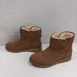 Ugg Women's Brown Suede Shearing Boots S/N 1125910 Size 11 alternative image