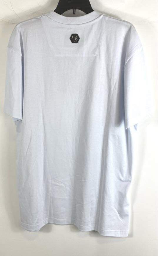 Phillip Plein White Skull T-Shirt - Size XXL image number 2