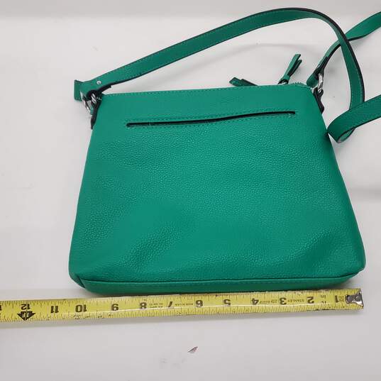 Dana Buchman Green Leaf Cutout Crossbody Bag image number 4