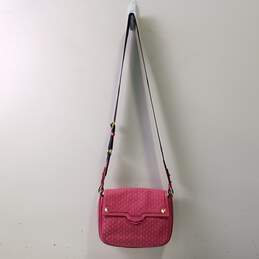 OrYany Pink Leather Crossbody Bag