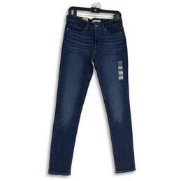 NWT Womens Blue 311 Denim Medium Wash Shaping Skinny Leg Jeans Size 28X32